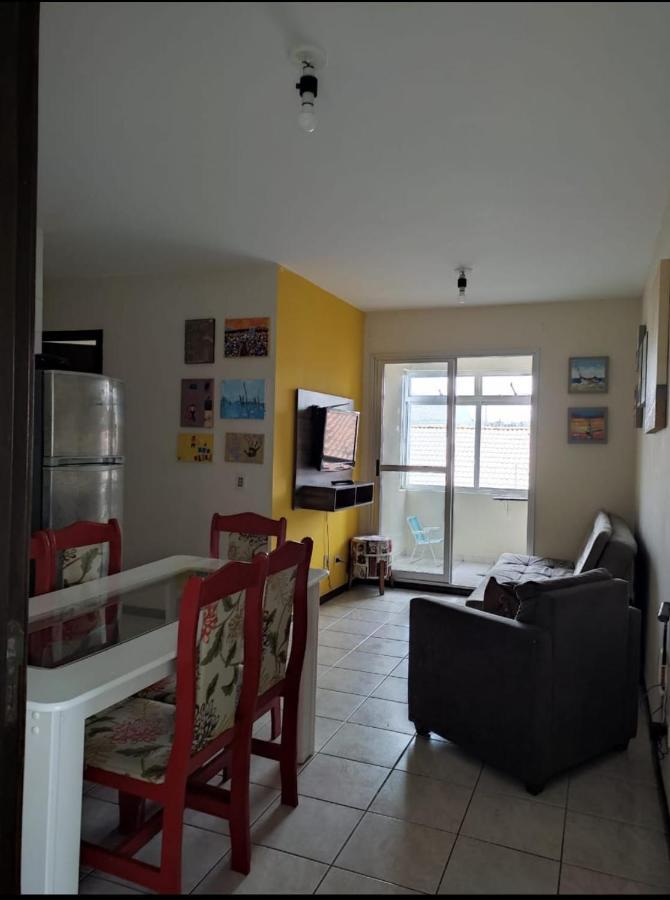 Apartamento Praia 瓜拉图巴 外观 照片